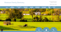 Desktop Screenshot of madisonfamilydds.com